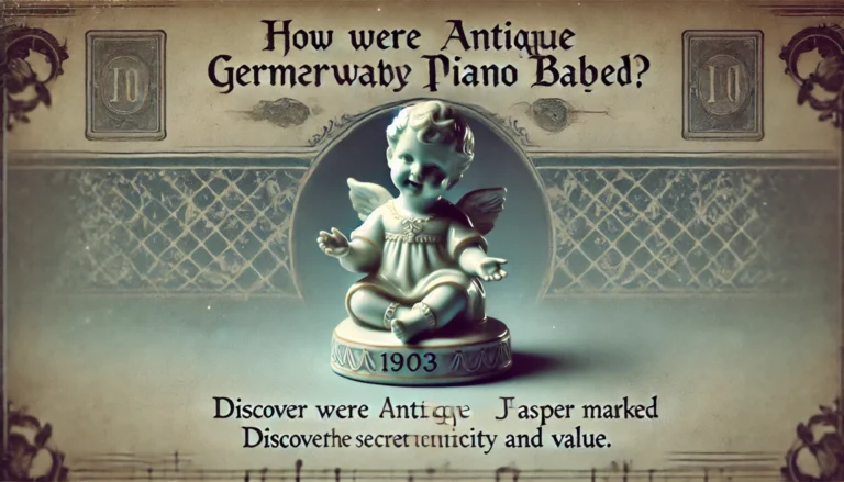 Are Antique 1903 German Jasperware Piano Baby Worth Anything? Discover Value