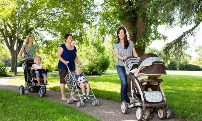 Baby stroller sitting tips