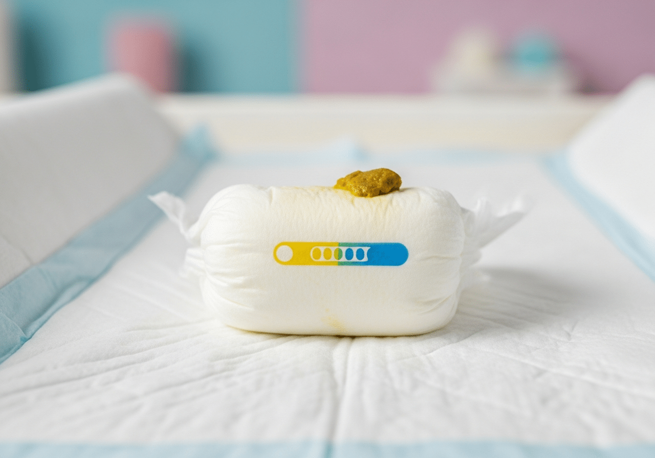 What Color Do Diapers Change When Wet