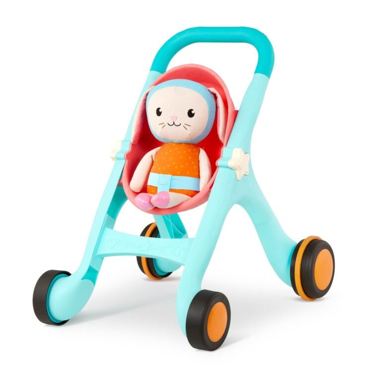 B Play Toy Stroller & Plush Bunny Happy Strolling