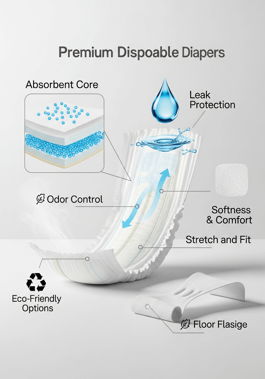 What are Disposable Diapers Properties
