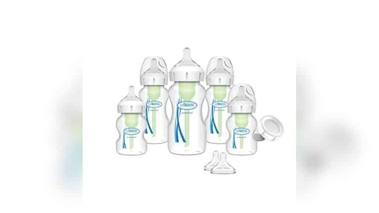Anti-Colic Wide-Neck Bottle Starter Set for Happy, Comfortable Feeding