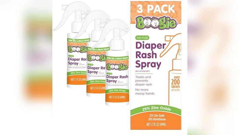 Diaper Rash Spray Touchless Application