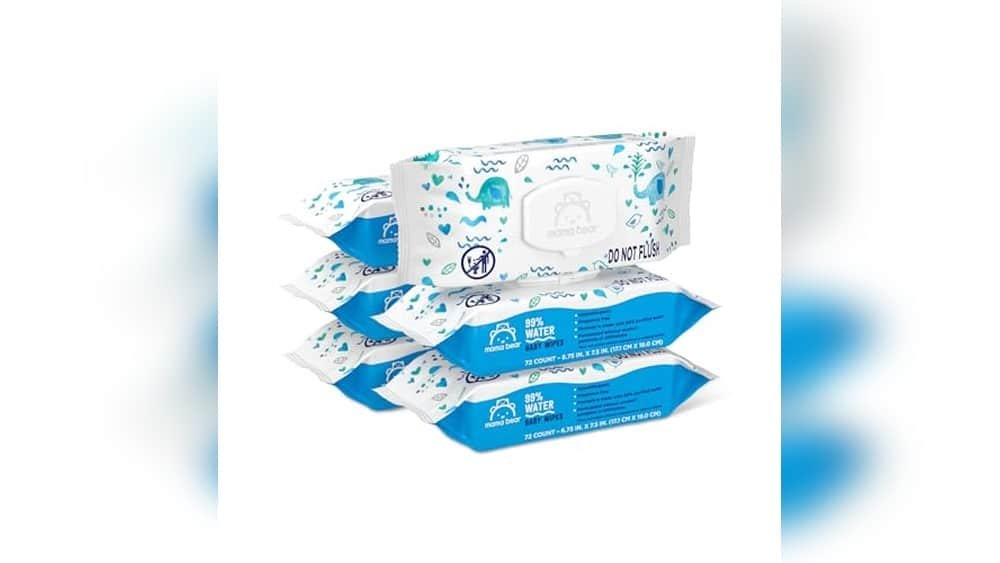 Fragrance-Free Water Wipes Bulk Case