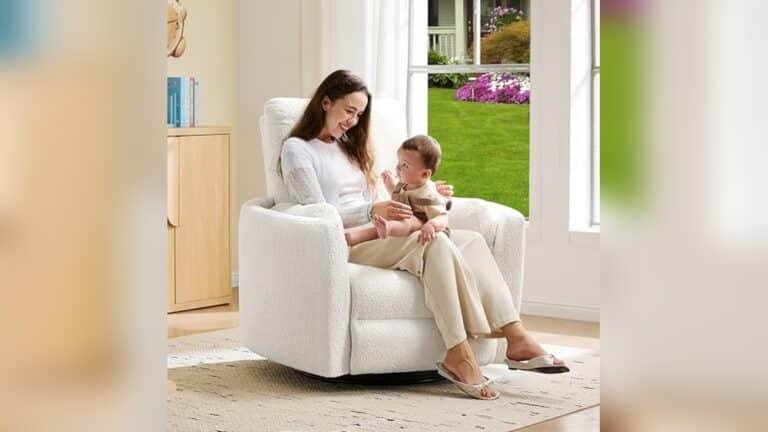 Glider Recliner With Usb Nursery
