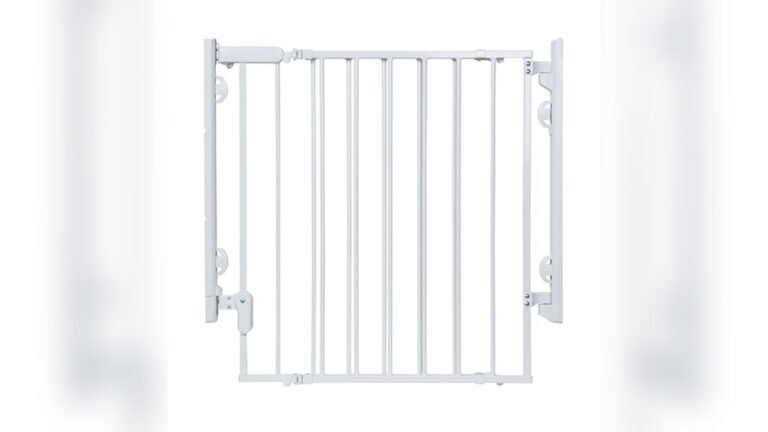 Best Hardware-Mounted Top-of-Stairs Gate for Child & Pet Safety