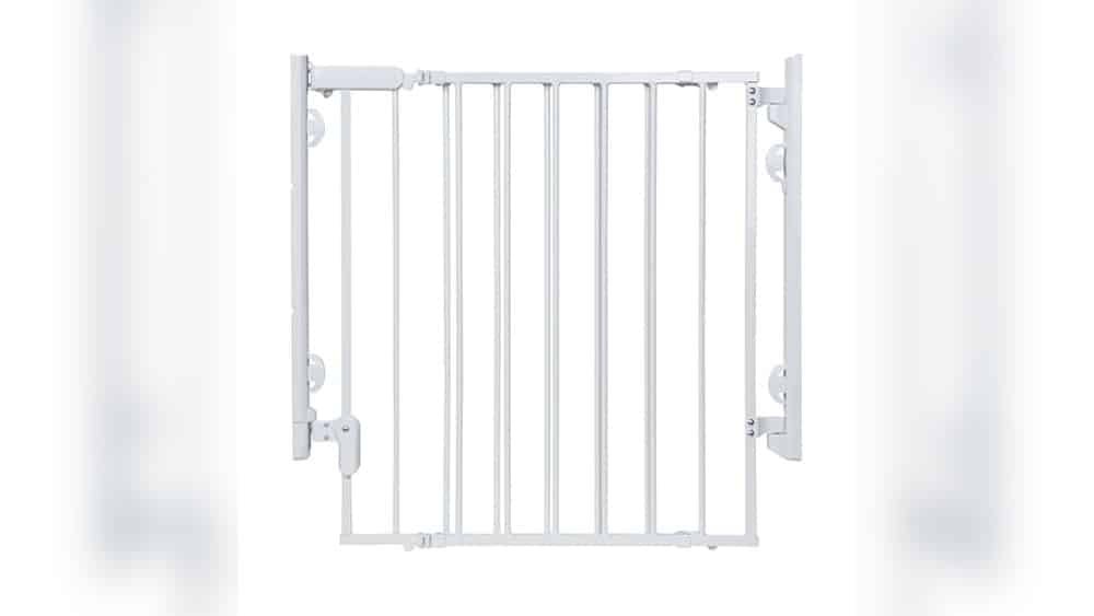 Hardware-Mounted Top-Of-Stairs Gate