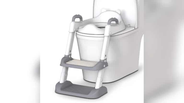 Toilet Training Seat With Ladder