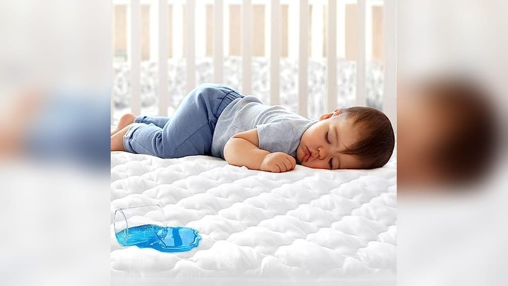 Waterproof Mattress Protector Noiseless Crib