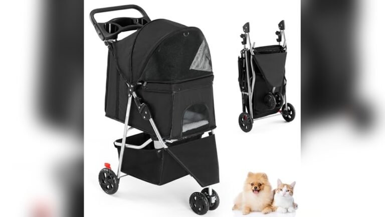 Best Stroller for Cats: Top Lightweight and Foldable Pet Carriers Reviewed