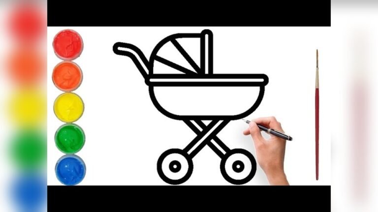 How to Draw a Stroller: Easy Steps for Stunning Sketches