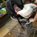 How to Grocery Shop With a Stroller
