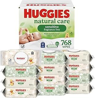 Huggies Natural Care Sensitive Baby Wipes
