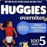 Huggies Size 5 Overnites Baby Diapers