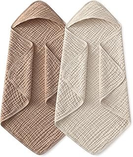 Yoofoss Hooded Baby Towels Newborn 2