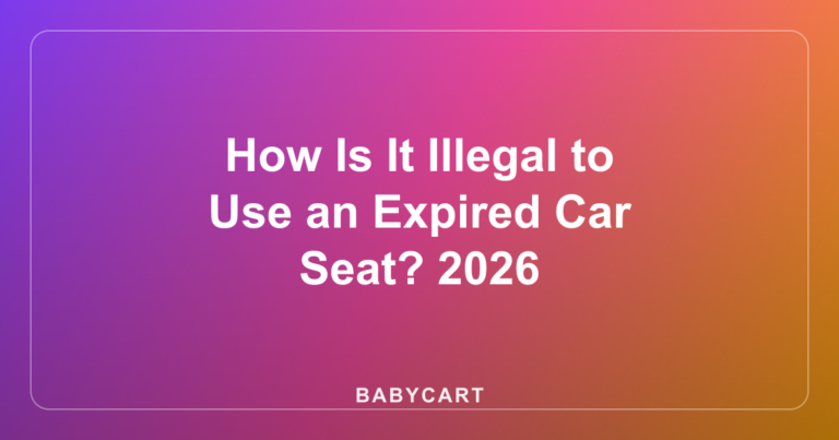 How Is It Illegal to Use an Expired Car Seat? 2026