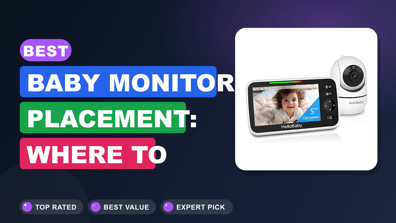 Best Baby Monitor Placement: Where to Install for Safety
