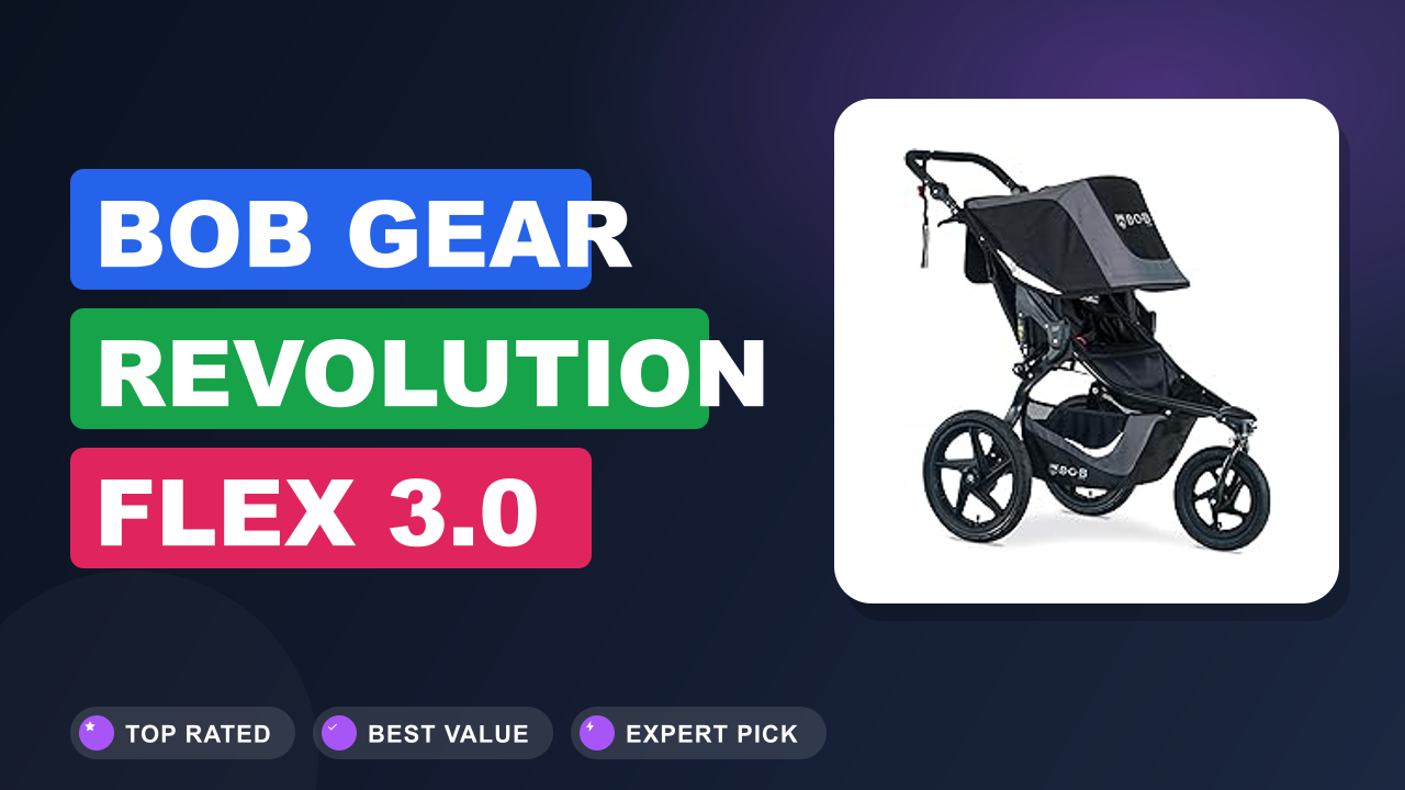 BOB Gear Revolution Flex 3.0 Jogging vs Guava Roam Jogging Stroller 3D Nesting: Full Comparison