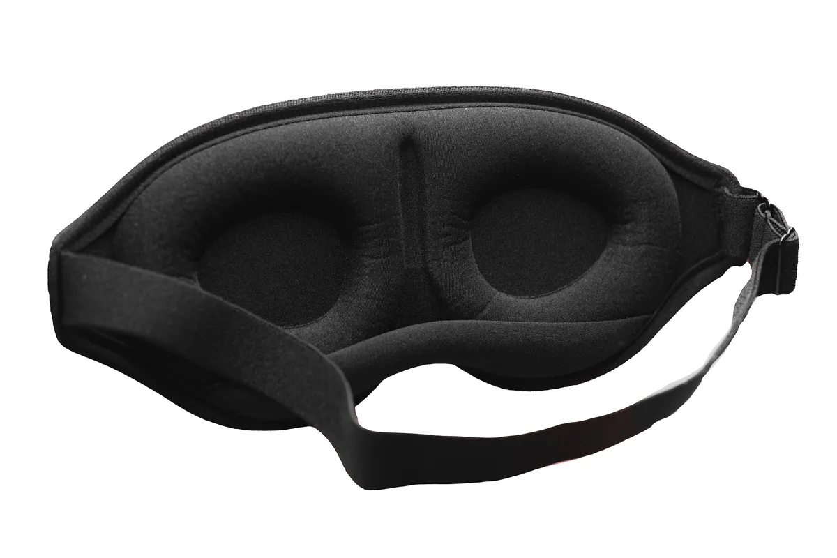 contoured sleep mask
