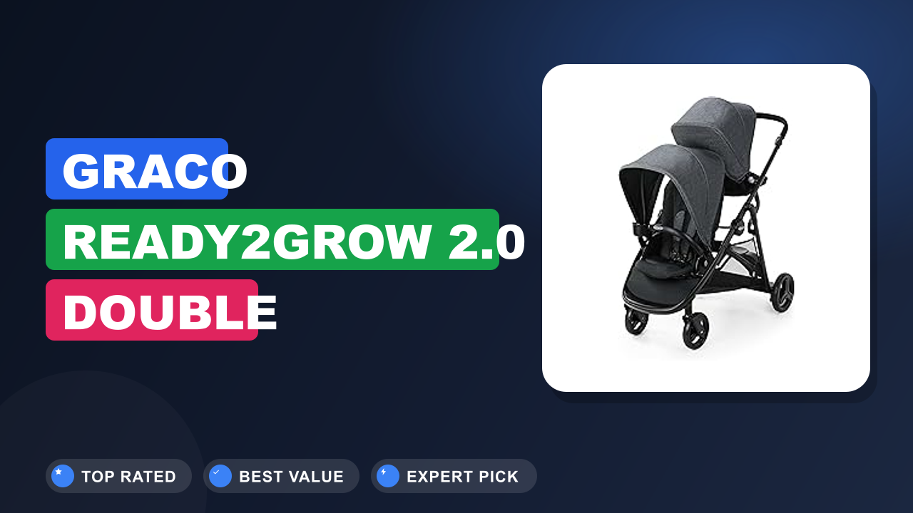 Graco Ready2Grow 2.0 Double Stroller vs Graco Ready2Grow LX 2.0 Double Stroller: Full Comparison