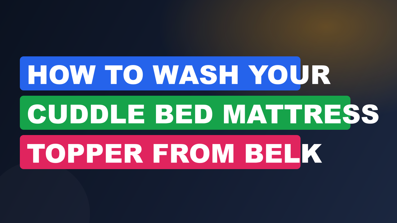 how to wash your cuddle bed mattress topper from b cover msltfywa