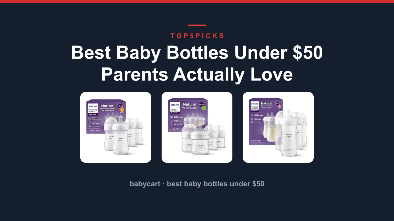 Best Baby Bottles Under $50 Parents Actually Love
