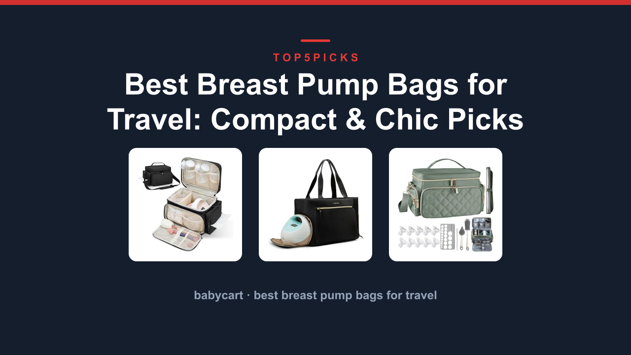 Best Breast Pump Bags for Travel: Compact & Chic Picks