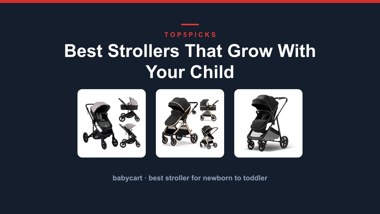 Best Strollers That Grow With Your Child