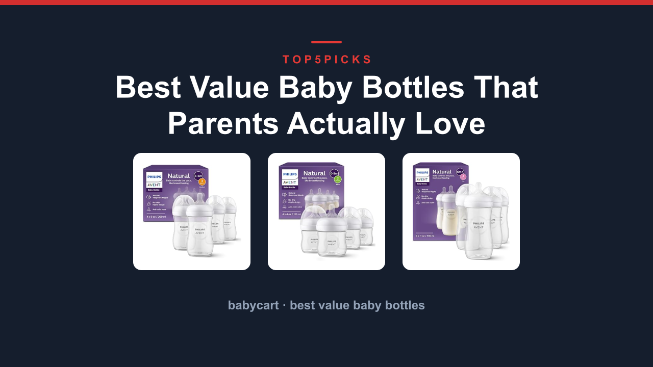 Best Value Baby Bottles That Parents Actually Love