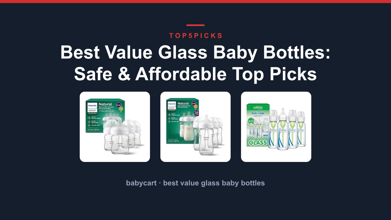 Best Value Glass Baby Bottles: Safe & Affordable Top Picks