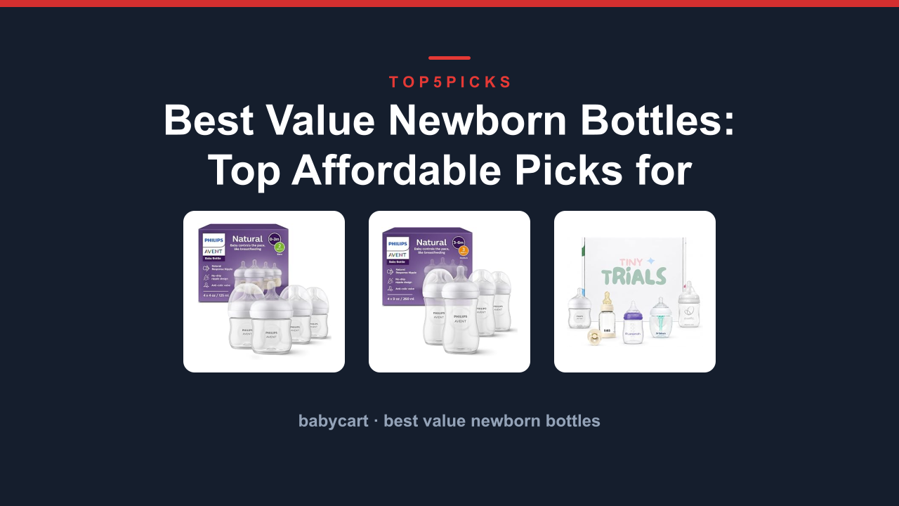Best Value Newborn Bottles: Top Affordable Picks for Parents