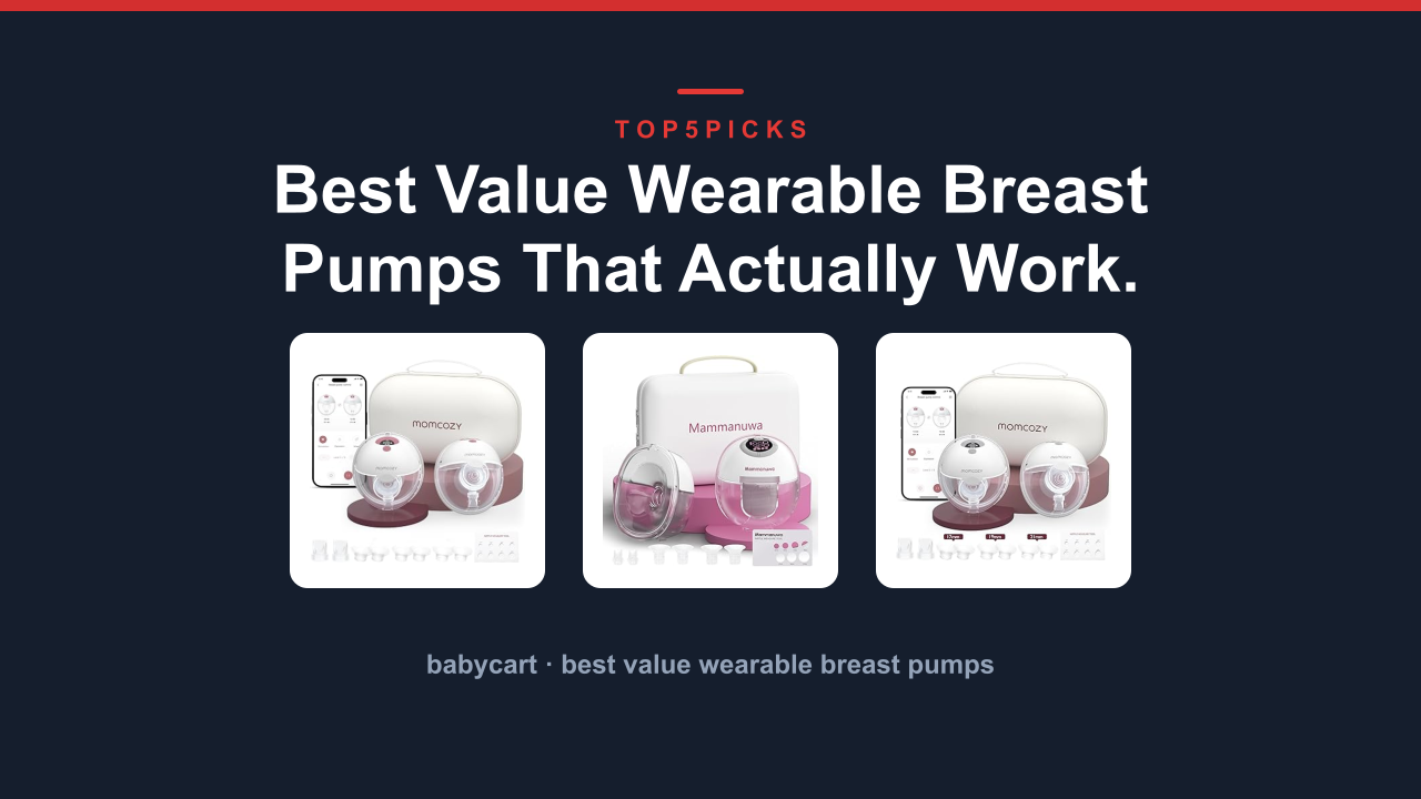 Best Value Wearable Breast Pumps That Actually Work.
