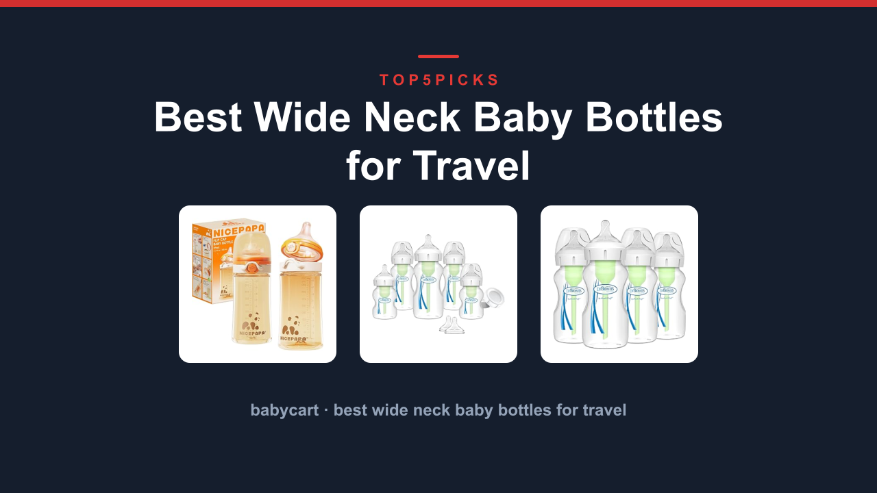 Best Wide Neck Baby Bottles for Travel