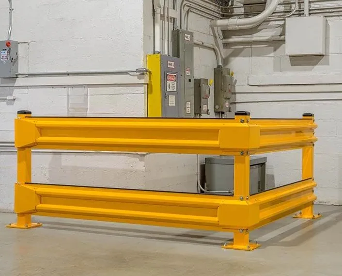 Impact-attenuating edge protection