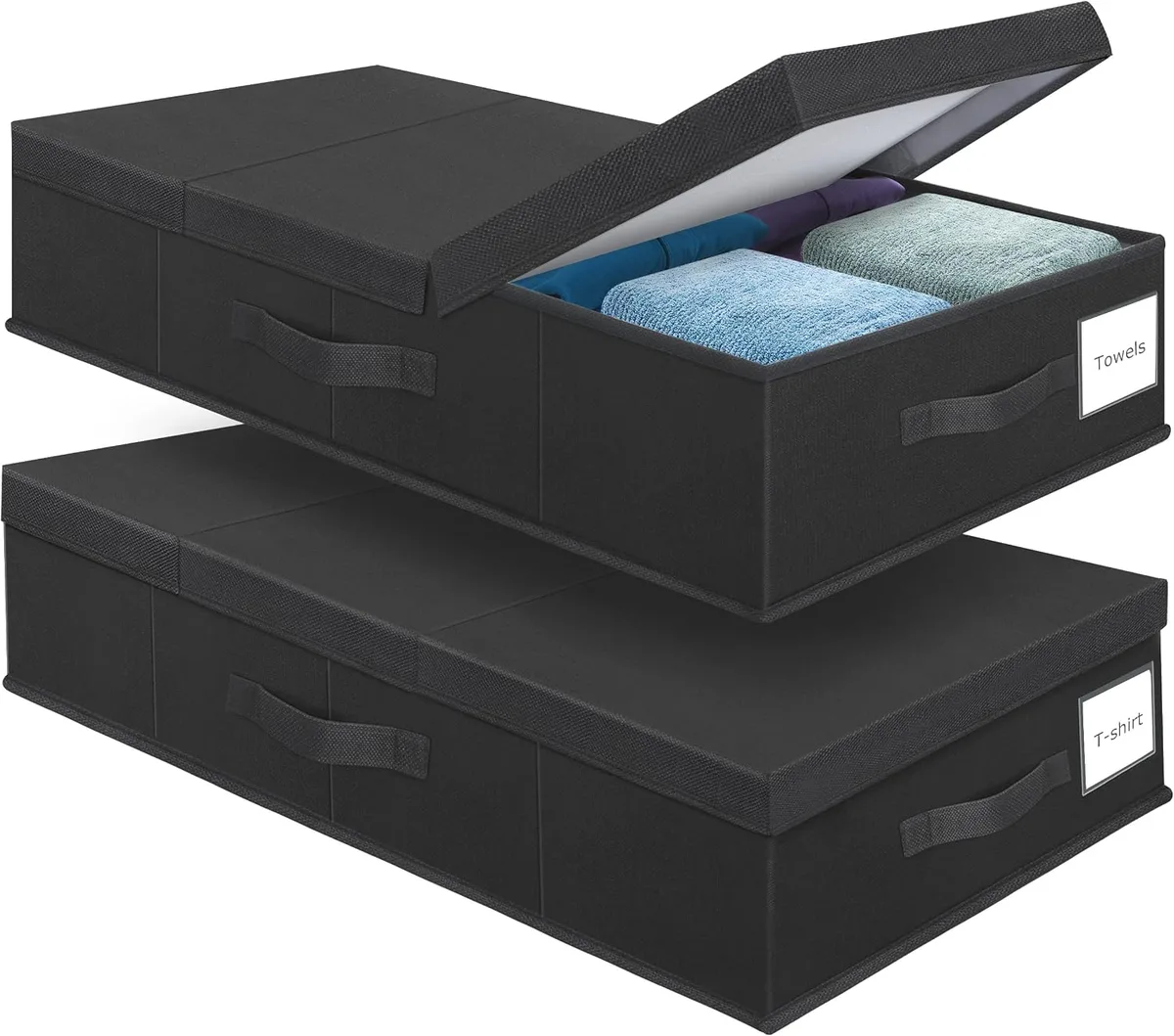under-bed lidded bin