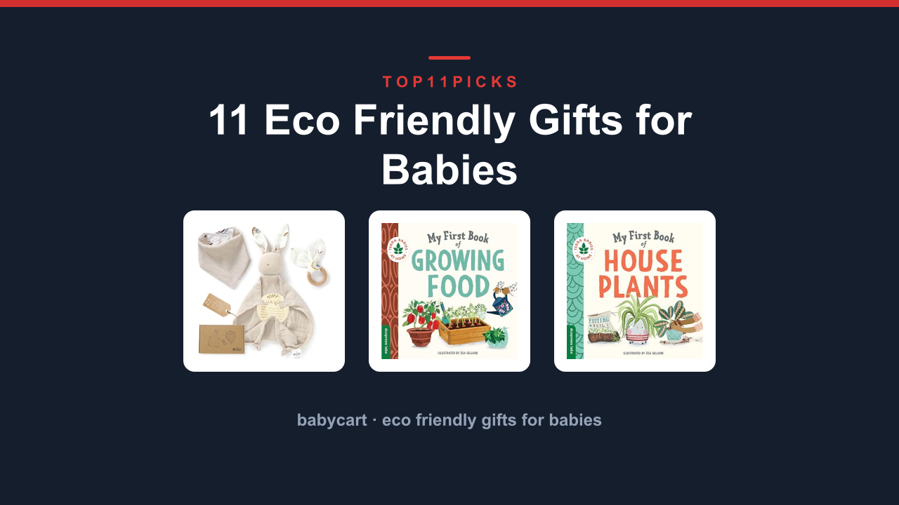 11 Eco Friendly Gifts for Babies