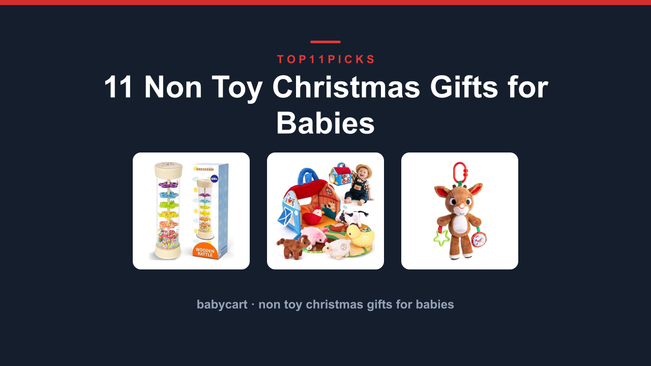 11 Non Toy Christmas Gifts for Babies