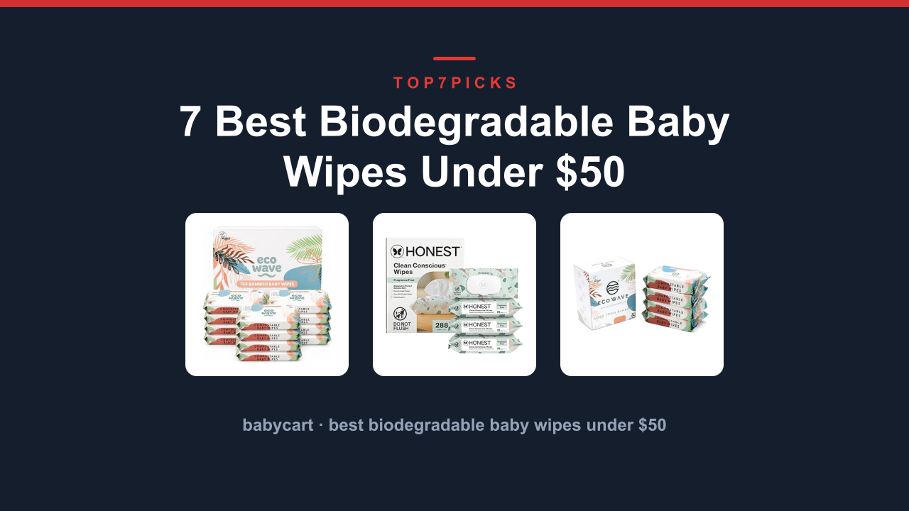 7 Best Biodegradable Baby Wipes Under $50