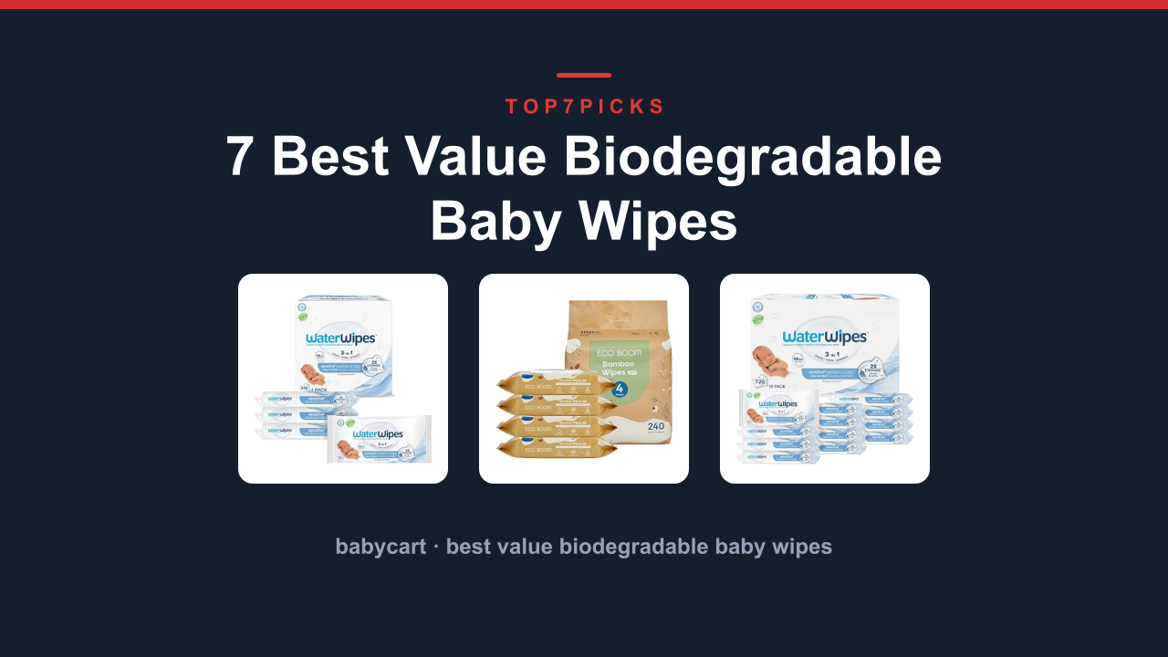 7 Best Value Biodegradable Baby Wipes