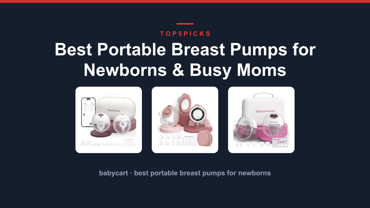 Best Portable Breast Pumps for Newborns & Busy Moms