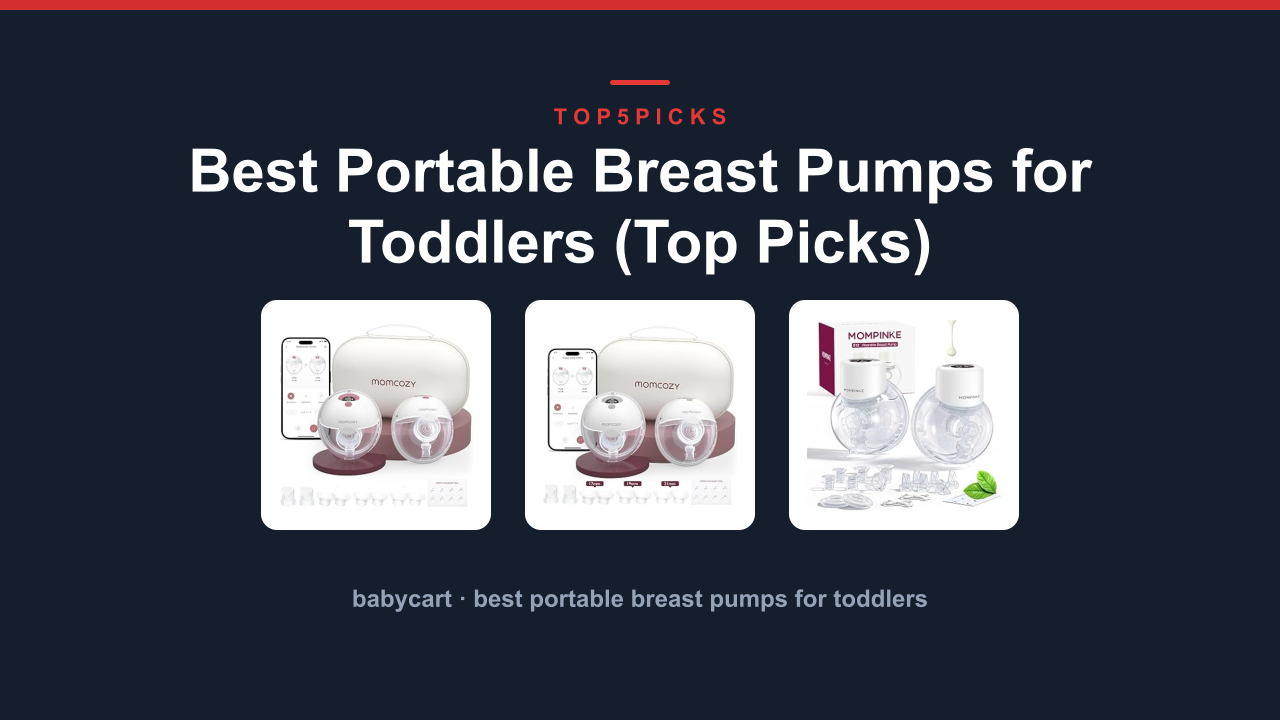Best Portable Breast Pumps for Toddlers (Top Picks)