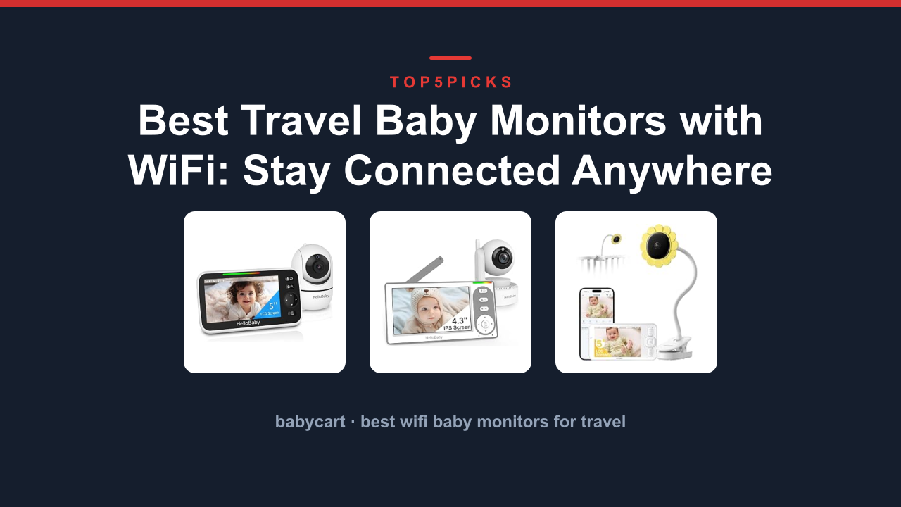 Best Travel Baby Monitors with WiFi: Stay Connected Anywhere