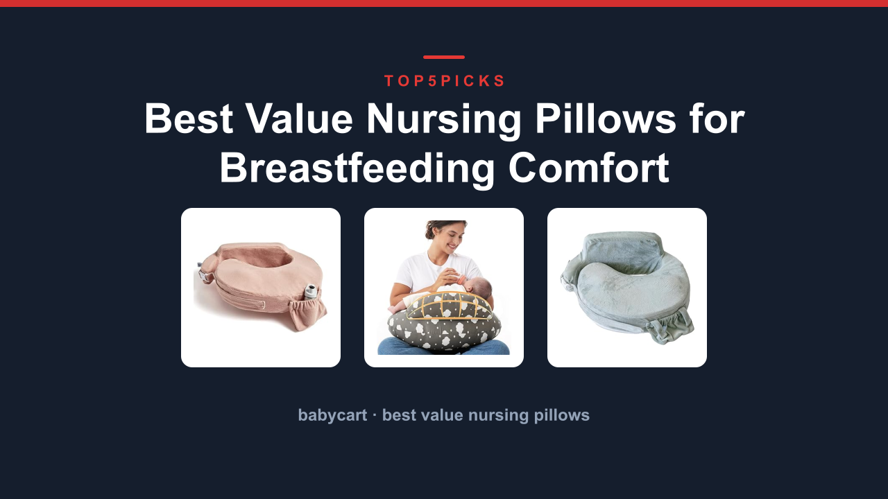 Best Value Nursing Pillows for Breastfeeding Comfort