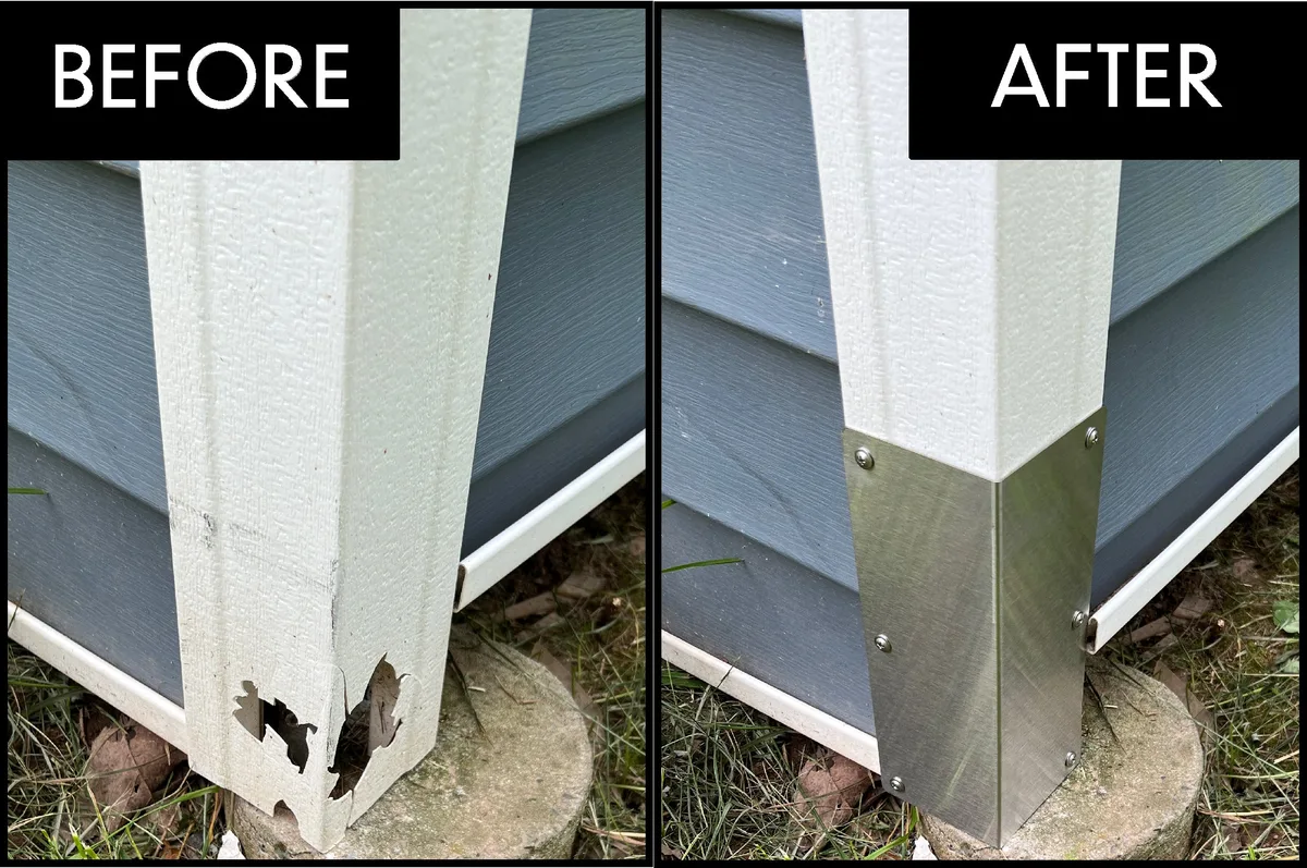 vinyl aluminum stainless steel corner guards